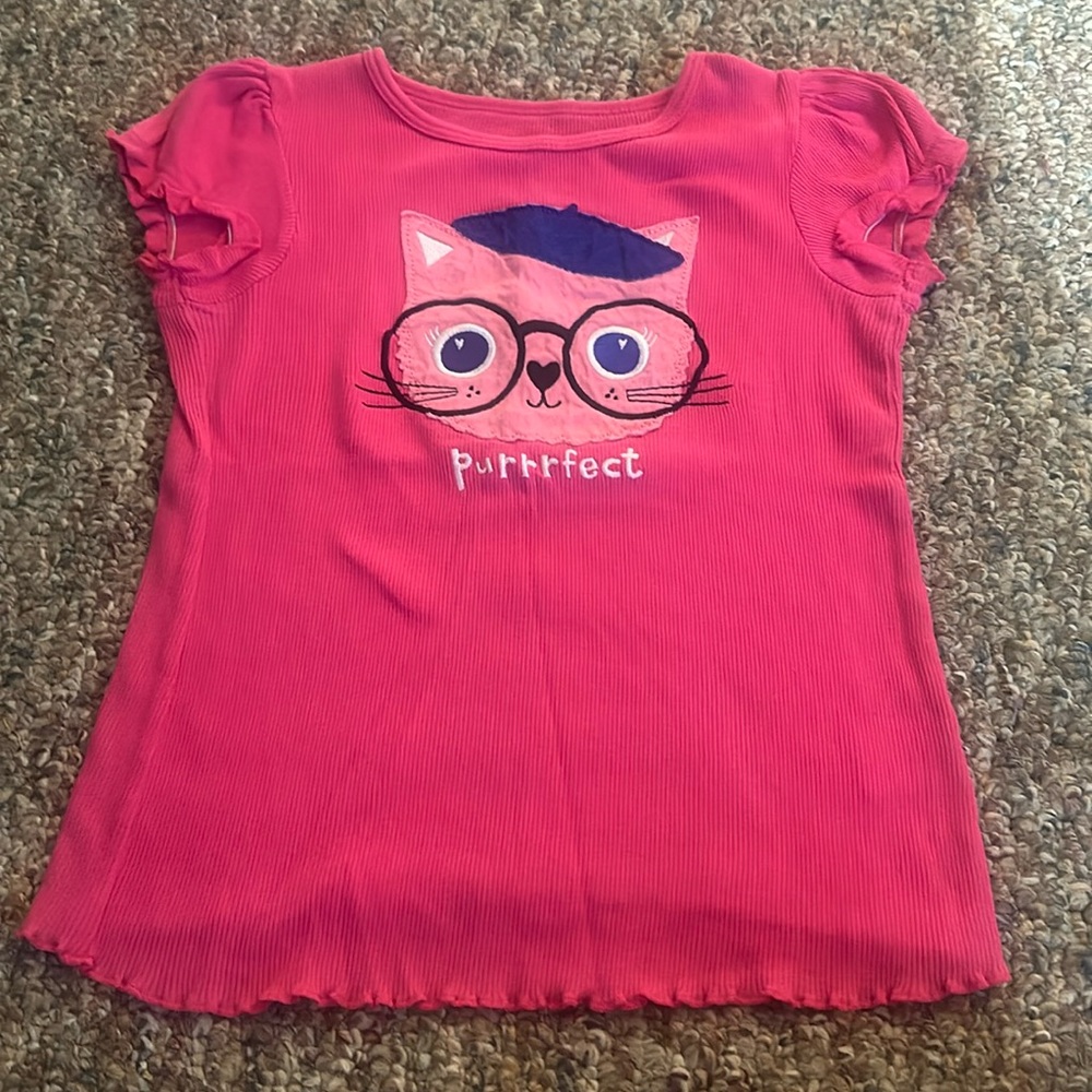 Cute purrrfect girls shirt